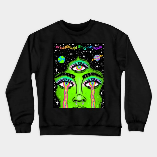 Emotions Crewneck Sweatshirt by Thisuniquevibe